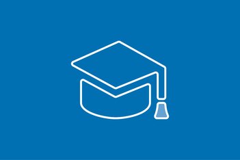 blaue Strichgrafik BECK Benefits Weiterbildung