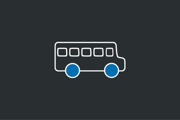 schwazre Strichgrafik Beck Benefits Shuttlebus