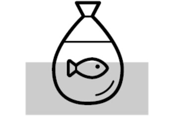 Clip Systems Icon żywa ryba