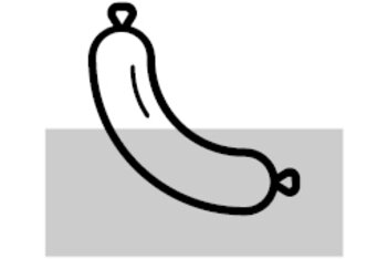 Clip Systems Icon Sausage
