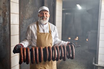 Clip systems for food